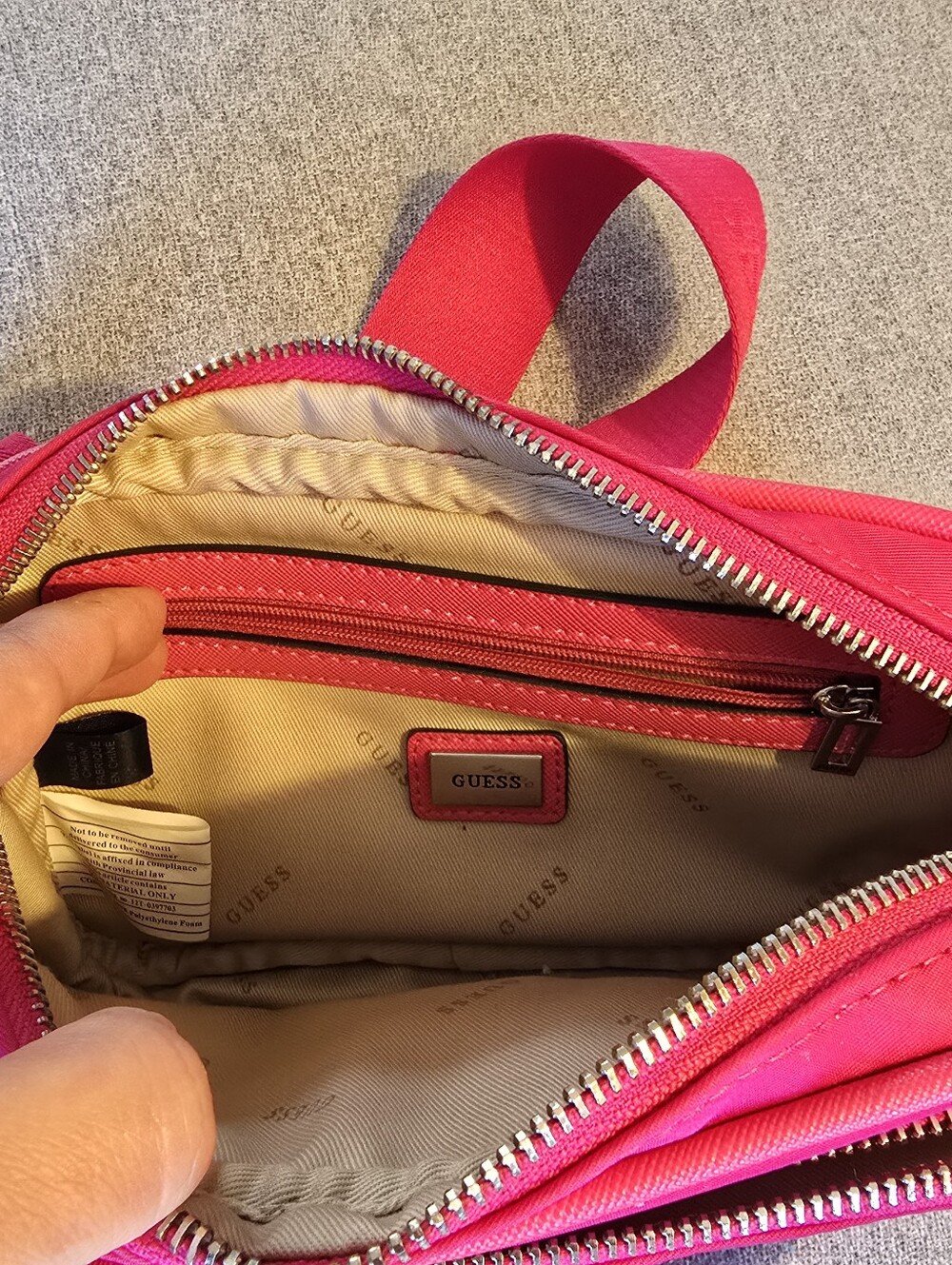 GUESS Hot Pink Crossbody Camera Bag - Picture 8 of 8
